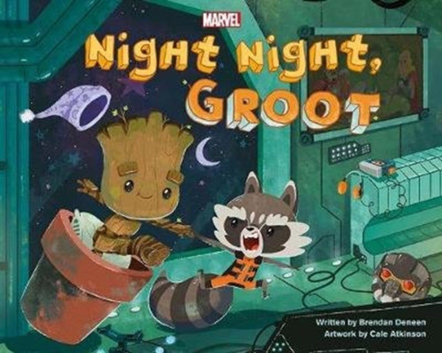Marvel Night Night Groot By Brendan Deneen