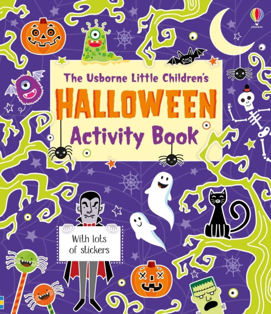 Little Childrens Halloween Activity Book
