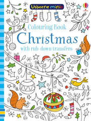 Colouring Book Christmas With Rub Down