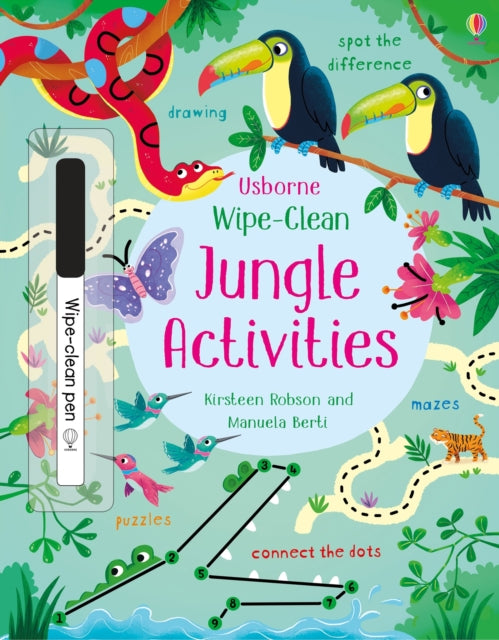 Wipe Clean Jungle Activities
