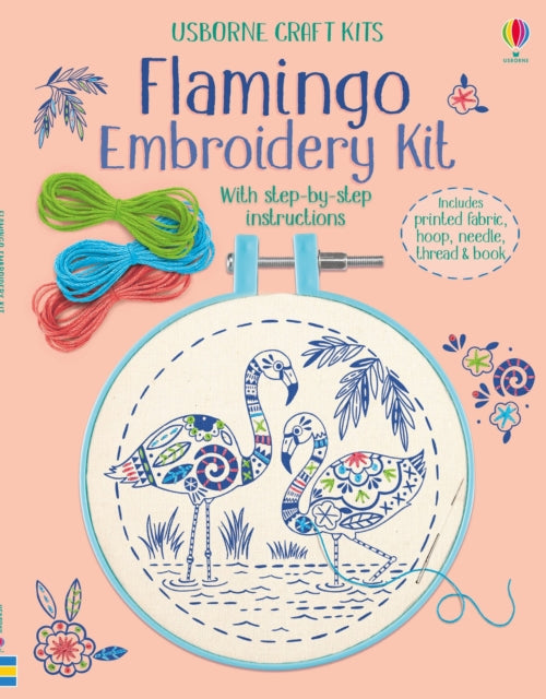 Embroidery Kit Flamingo