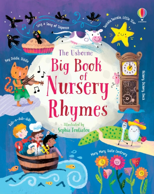 Big Book Of Nursery Rhymes By Brooks, Felicity