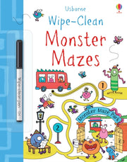 Wipe Clean Monster Mazes