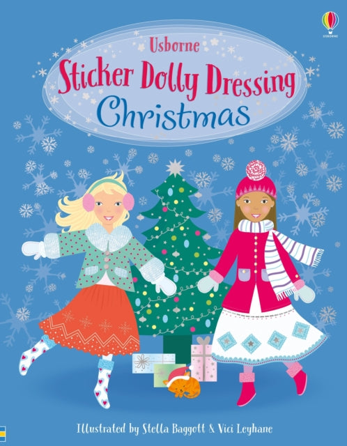 Christmas Sticker Dolly Dressing