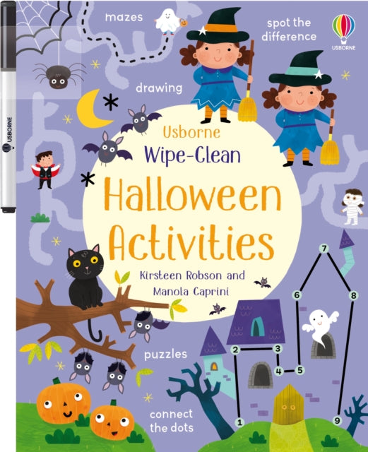 Wipeclean Halloween Activities