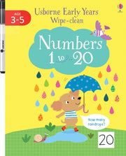 Wipe Clean Numbers 1-20