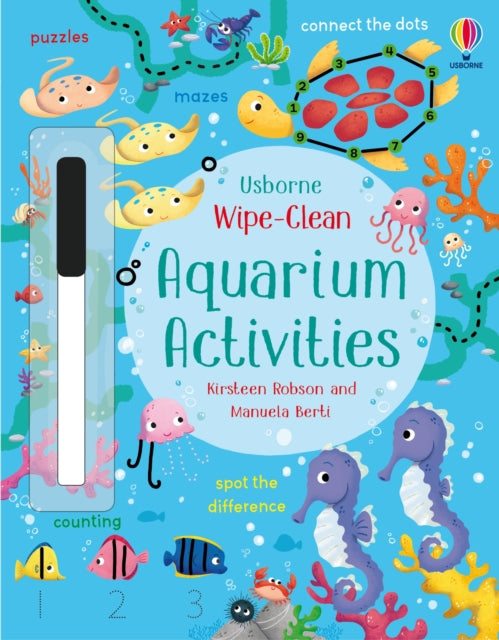 Wipe Clean Aquarium Activities