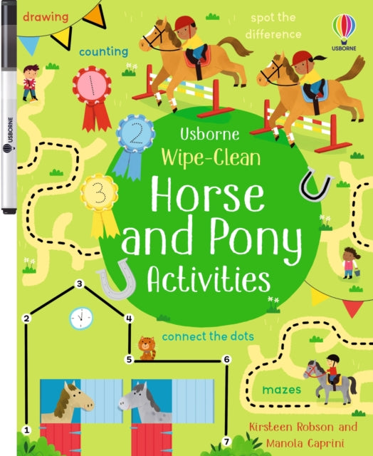 Wipe Clean Horse & Pony Activities