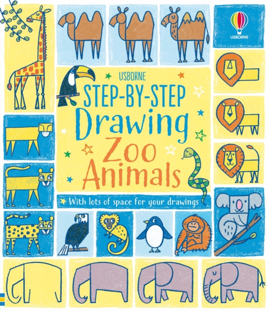 Step By Step Drawing Zoo Animals