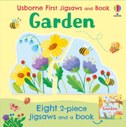 Usborne First Jigsaws Garden By Matthew Oldham