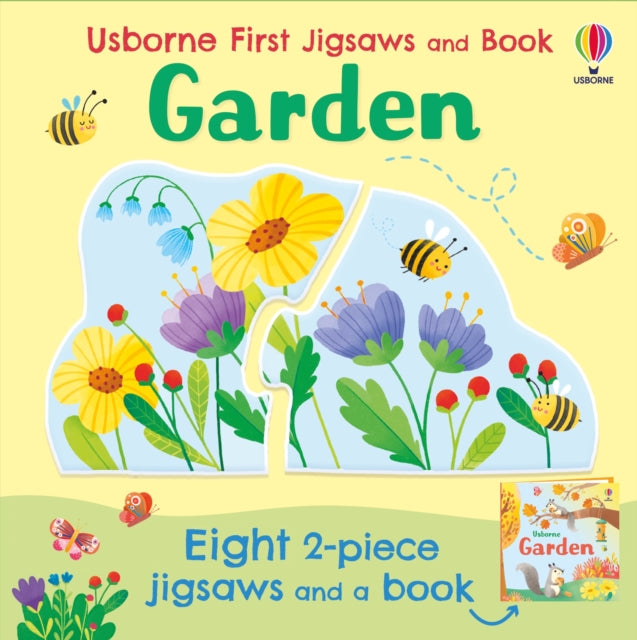 Usborne First Jigsaws Garden By Matthew Oldham