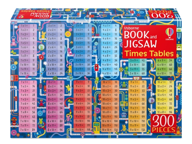Usborne Book & Jigsaw Times Tables By Sam Smith