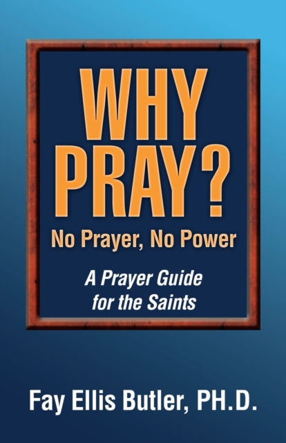 Why Pray  No Prayer, No Power: A Prayer