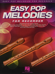Easy Pop Melodies For Recorder (book/cd