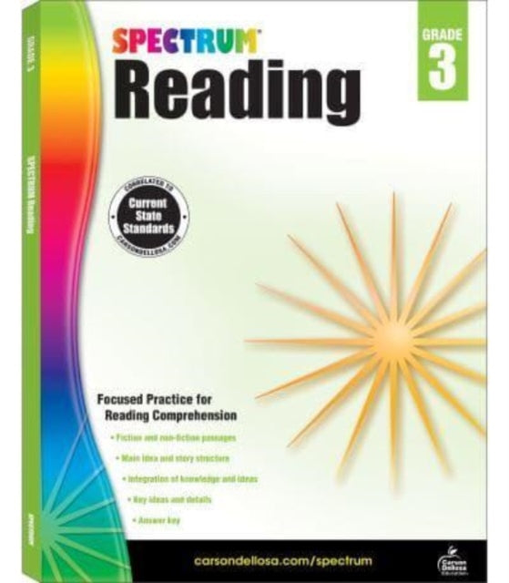 Spectrum Reading Workbook Grade 3 By Spectrum