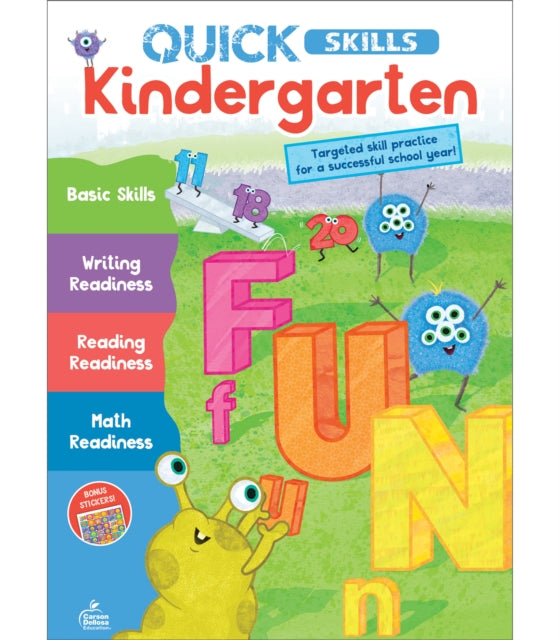 Quick Skills Kindergarten Workbook