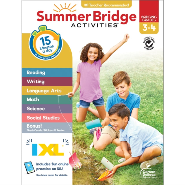 Summer Bridge Activities Grades 3 4