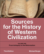 Sources For The History Of Western Civi By Michael Burger