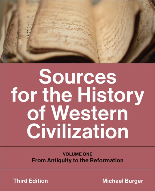 Sources For The History Of Western Civi
