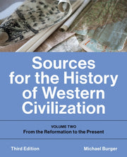 Sources For The History Of Western Civi By Burger Michael