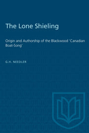 Lone Shieling Origin Authorship Blackp
