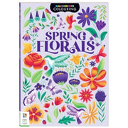Kal Fantasy Florals Colour Book