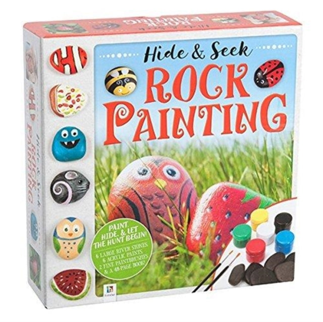 Gift Box Hide Seek Rock Paintin By Gift Box Hide Seek Rock Paintin