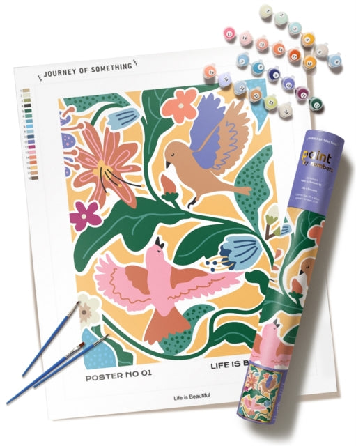Paint By Numbers Life Is Beautiful By Journey Of Something