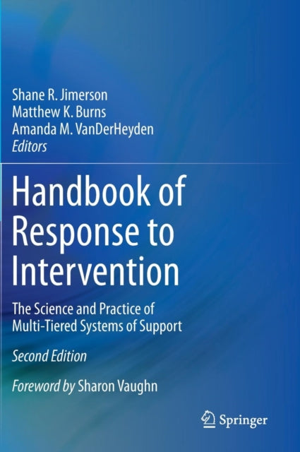 Handbook Of Response To Intervention : T