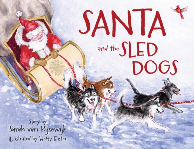 Santa And The Sled Dogs