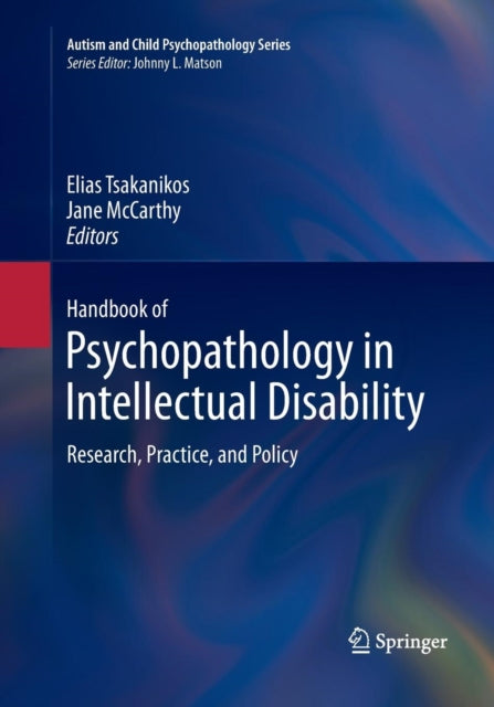 Handbook Of Psychopathology In Intellect