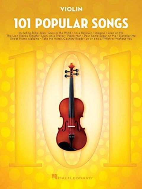 101 Popular Songs Violin