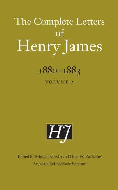 Complete Letters Of Henry James 18801883