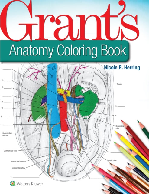 Grants Anatomy Coloring Book Pb