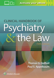 Clinical Handbk Psychiatry Law 5e By Thomas G. Gutheil