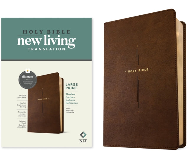 Nlt Large Print Thinline Centercolumn Re By Tyndale House Publishers
