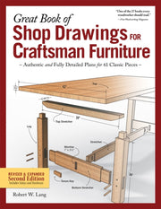 Book Of Shop Drawings For Craftsm By Lang  Robert