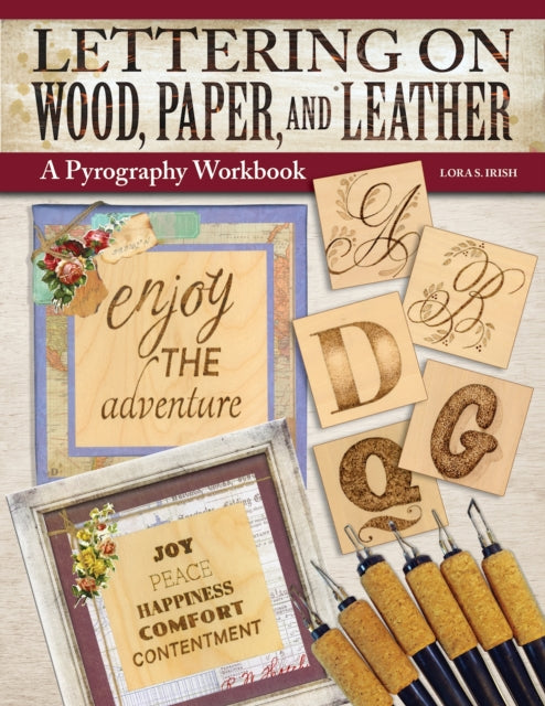 Lettering On Wood Paper & Leather