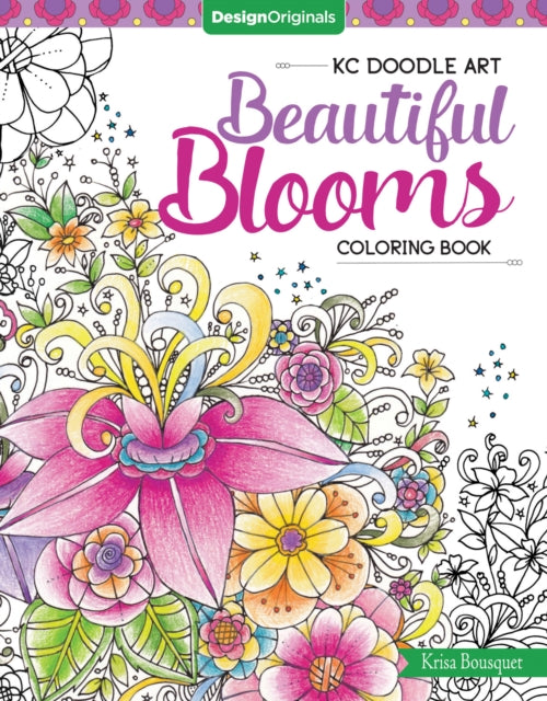 Beautiful Blooms Colouring Book