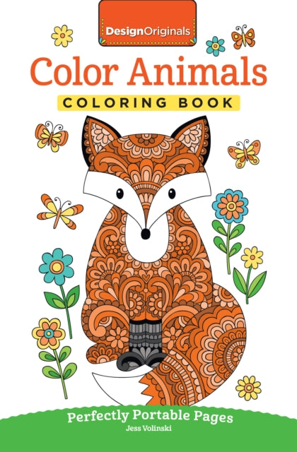 Colour Animals Colouring Book By Volinski, Jess