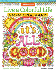 Live A Colorful Life Coloring Boo