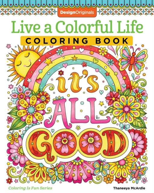 Live A Colorful Life Coloring Boo