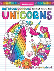 Notebooks Doodles Unicorns