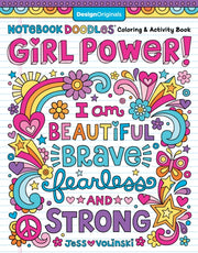 Notebooks Doodles Girl Power!