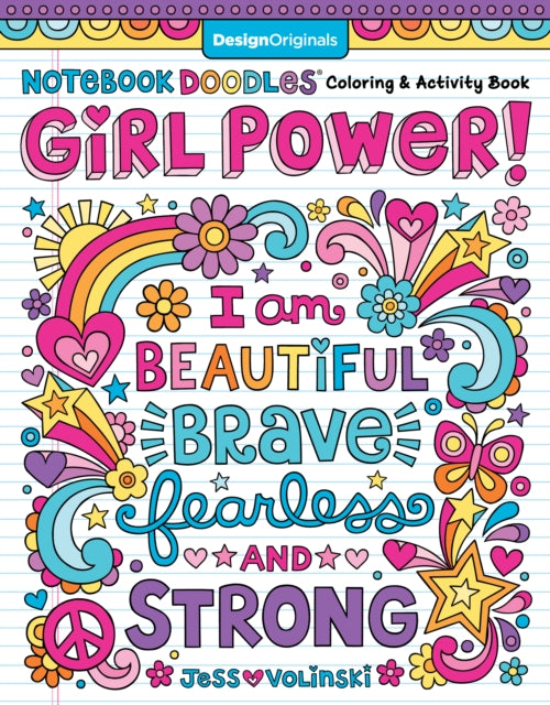 Notebooks Doodles Girl Power!