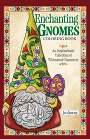 Jim Shore Enchanting Gnomes Coloring Bk