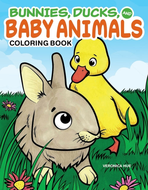Bunnnies Ducks & Baby Animals Colouring