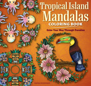 Tropical Island Mandalas Coloring Book By Rosengren, Nanna