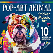 Pop Art Animal Sticker Mosaic Art By Russo, Dean