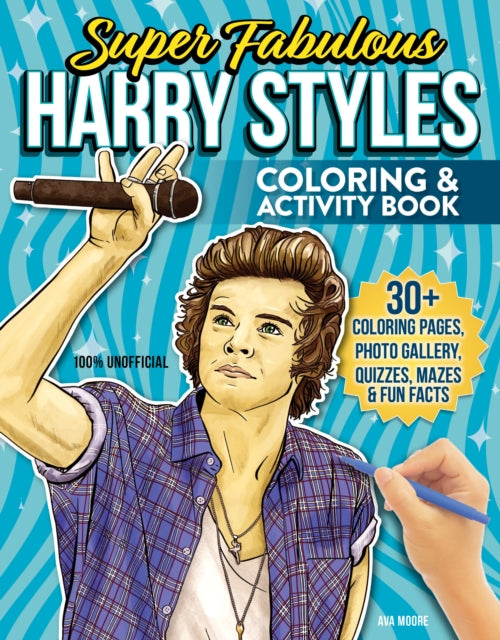 Super Fabulous Harry Styles Coloring Act